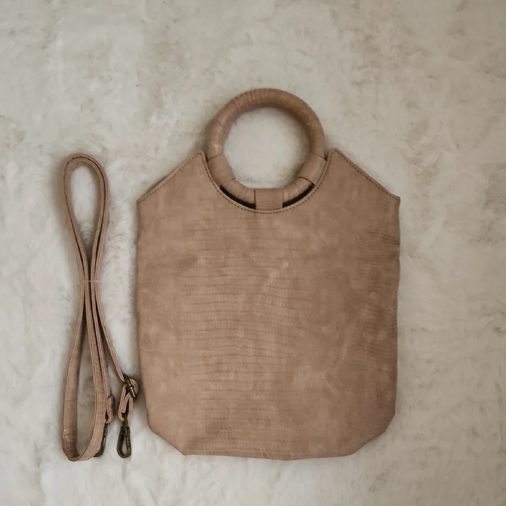 Anthropologie Textured Shoulder/Tote Bag